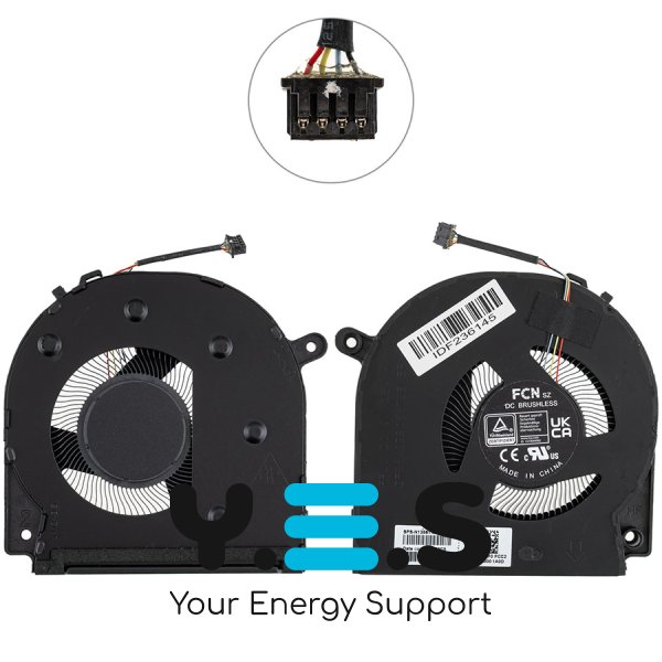 Вентилятор GPU для ноутбука HP Envy 17-CR, 17-CR0013DX Original