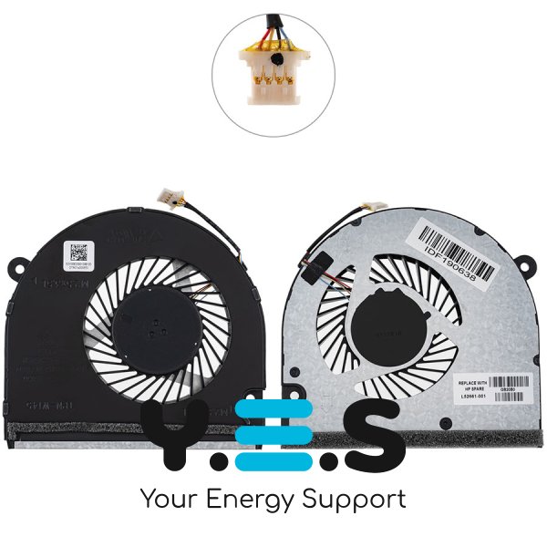 Вентилятор CPU для ноутбука HP Envy 17-CE (17-ce0xxx/17-ce1xxx) Original
