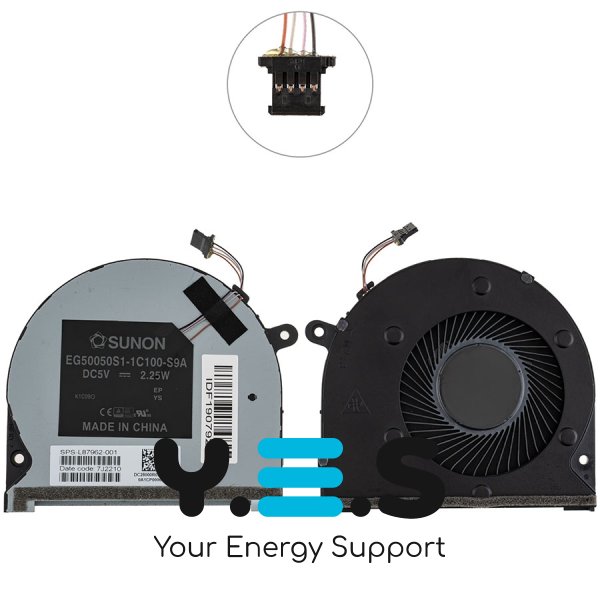 Вентилятор CPU для ноутбука HP Envy 13-BA, 13-BA0017TX Original