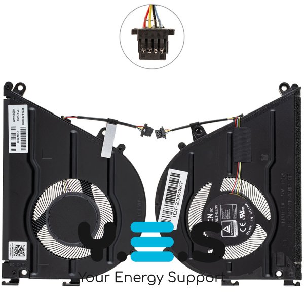 Вентилятор CPU для HP Pavilion Aero 13-be00xx/13-be10xx (13-BE) Original