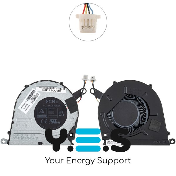 Вентилятор CPU для ноутбука HP Pavilion Plus 14-EW, сумісний: 14-EW Original