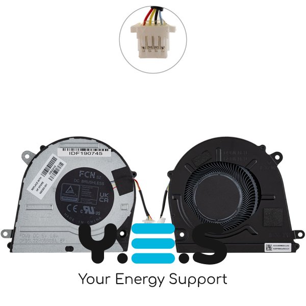 Вентилятор GPU для ноутбука HP Pavilion Plus 14-ew (14-ewxxxx) Original