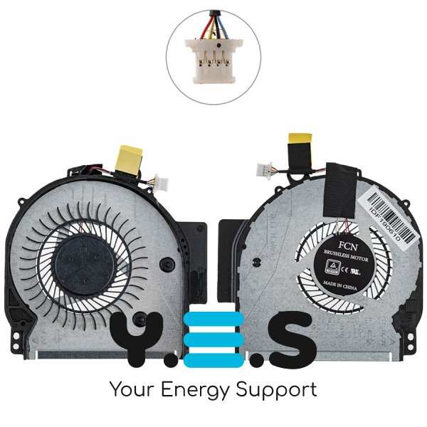 Вентилятор CPU для ноутбука HP Pavilion x360 14-BA/14T-BA/14M-BA Original