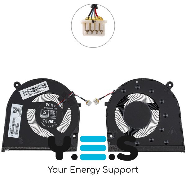 Вентилятор CPU для ноутбука HP 16-F/16T-F/16-F1013DX/16-F0023DX Original
