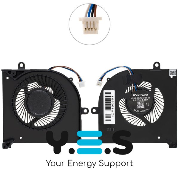 Кулер CPU для ноутбука MSI GS75/GP75 (MS-17G1) – вентилятор охолодження процесора