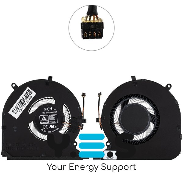 Кулер CPU для ноутбука Razer Blade 14 RZ09-0370 (сумісний: Blade 14) Original