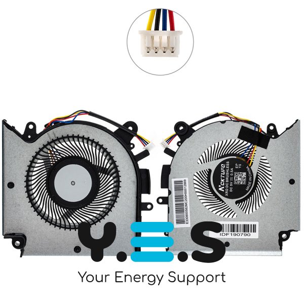 Вентилятор CPU для ноутбука MSI GF66/GF76 (сумісний з GF66, GF76)