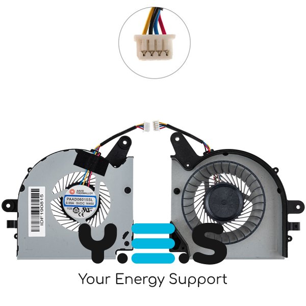 Вентилятор CPU для ноутбука MSI GF75 (сумісн.: GF75) Original