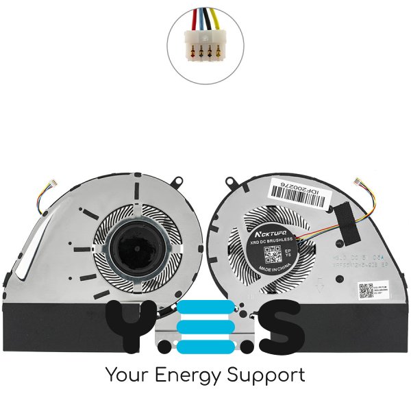 Кулер (уцінка, зламане вушко) для ASUS ZenBook UX333FA/UX331FN, 13NB0JW0P01011