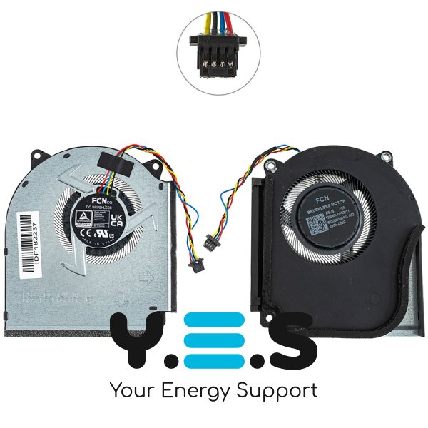 Уцінка: вентилятор GPU для ASUS ROG Strix G16 G614JV, 12V, 13NR0D90P08011 Original