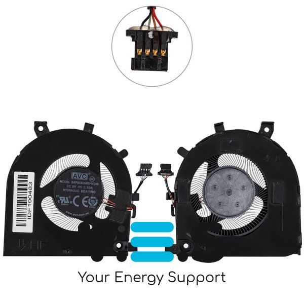 Вентилятор GPU для ноутбука Lenovo Yoga Pro 7 14ARP8/14IRH8 Original