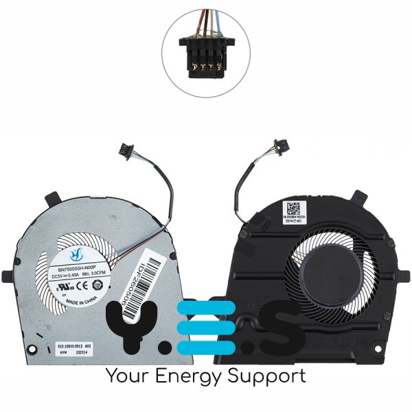 Вентилятор GPU для ноутбука Dell Inspiron 7300, Vostro 5300 Original