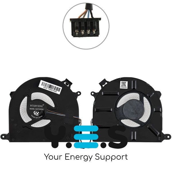 Вентилятор (кулер) для ноутбука Lenovo ThinkBook 15 G2 ITL / 15 G2 ARE, 5F10S13936