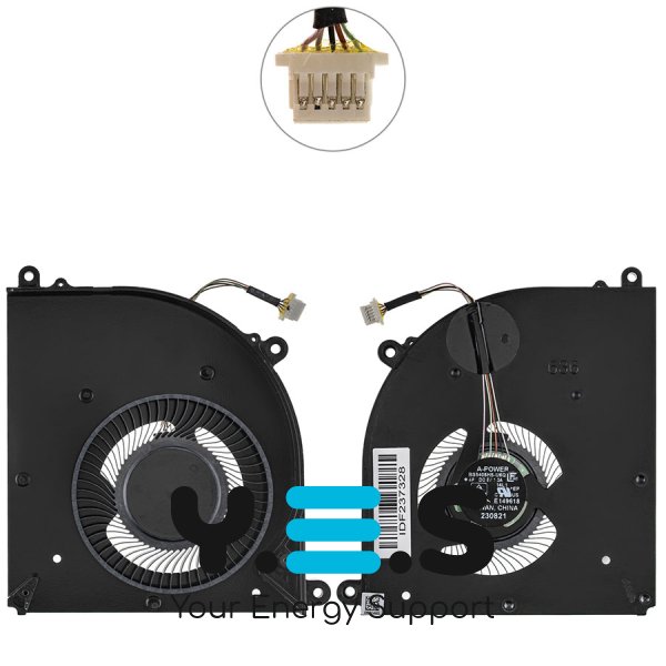 CPU вентилятор для ноутбука MSI Commercial 14 H A13MG (Original)