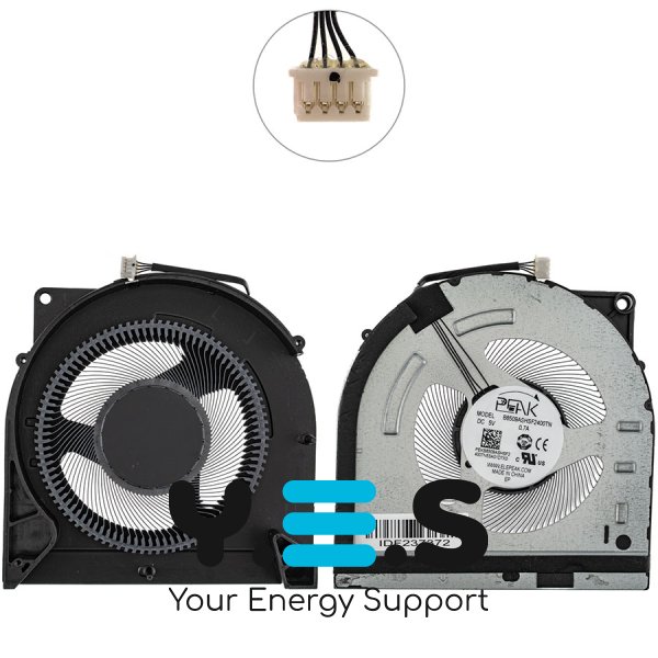 Вентилятор CPU 5V для ноутбука Lenovo LOQ 15AHP10 (сумісн.: LOQ 15AHP10) Original