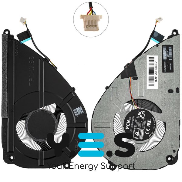 Вентилятор CPU для ноутбука HP OmniBook 5 Flip 14-FP (сумісний: 14-FP) Original