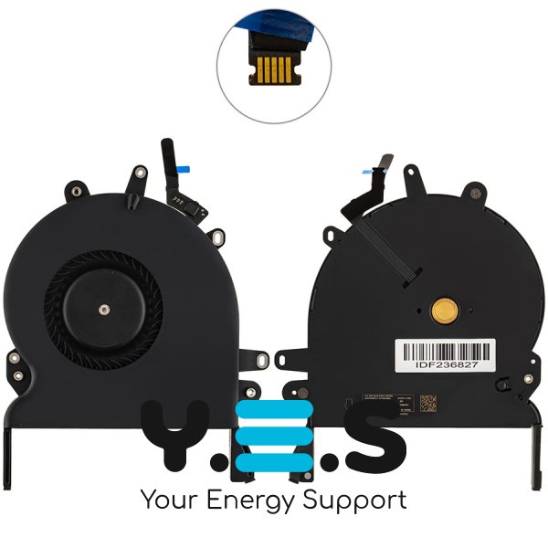 Вентилятор CPU для Apple MacBook Pro A1707 (2016–2017) / A1990 (2018–2019) Original