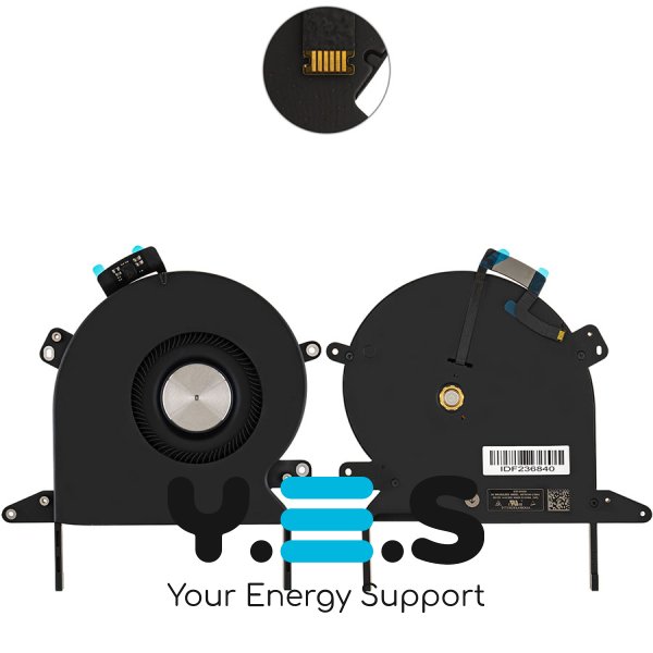 Вентилятор CPU для Apple MacBook Pro 16″ A2485, 12V Original