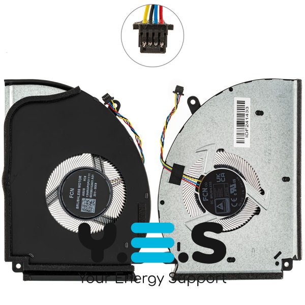 Вентилятор CPU 12V для ноутбука Asus ROG Strix G18 (G814JZ, G814JV) Original