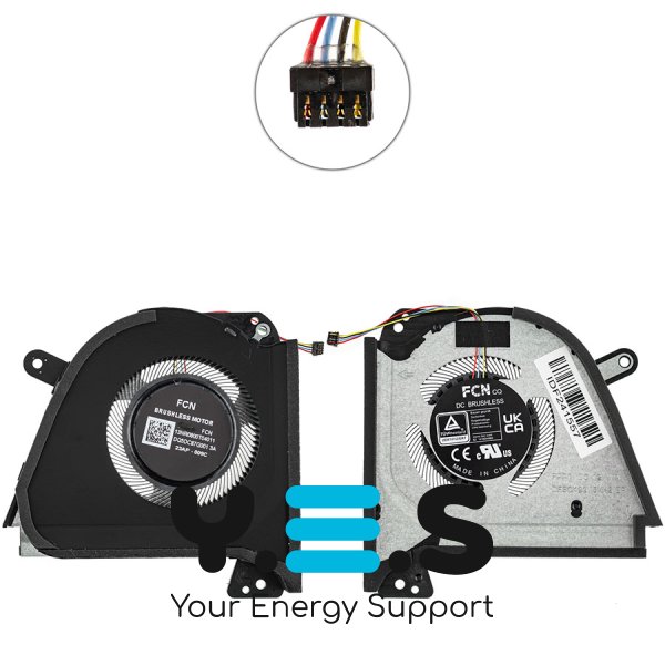 Вентилятор GPU 12V для Asus ROG Zephyrus G15 GA503RX/GA503RS Original