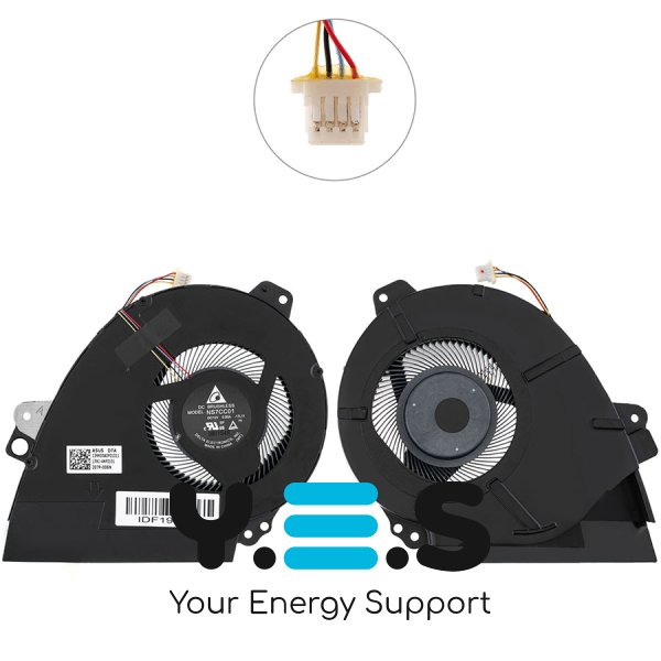 Вентилятор CPU 12V для Asus ROG Zephyrus GX501GI/GX501V/GX501VSK Original