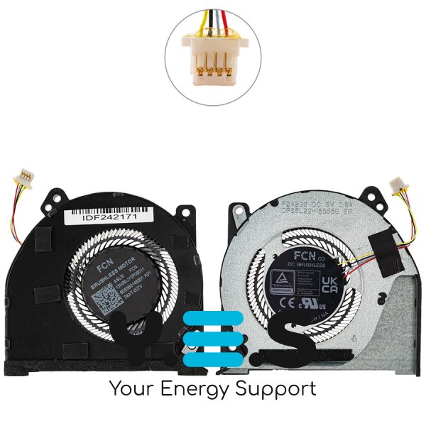 Вентилятор для ноутбука Asus GZ302EA (GPU) Original