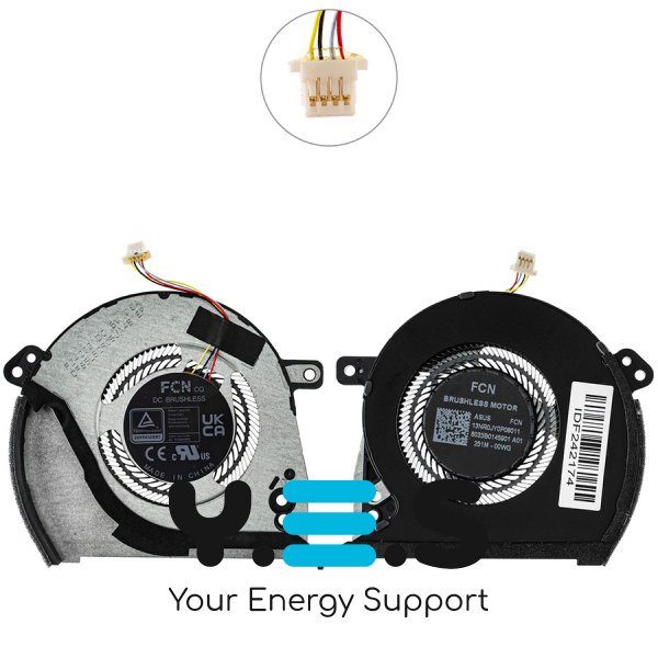 Вентилятор CPU для ноутбука Asus GZ302EA (сумісн.: GZ302EA) Original