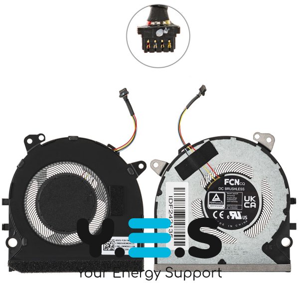 Вентилятор CPU для ноутбуків Asus UN5401QA/UX5401EA/UN5401RA Original