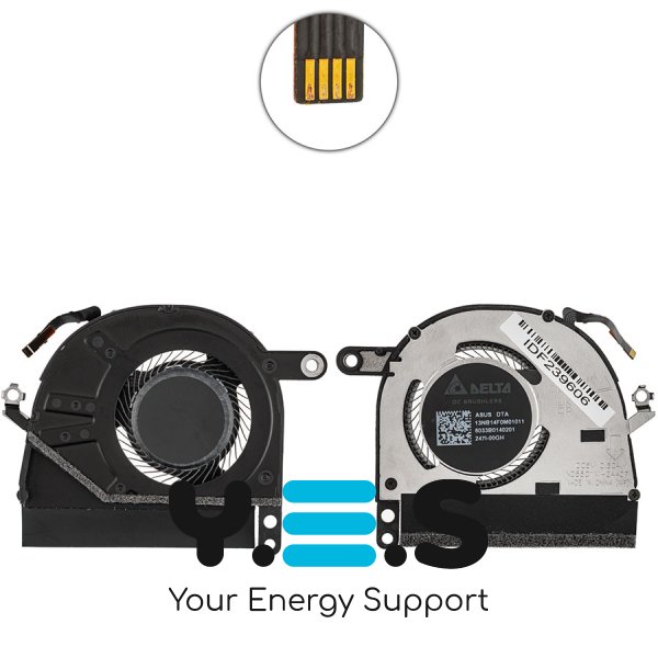 Вентилятор GPU для ноутбука ASUS Zenbook S 14 UX5406/UX5406SA Original