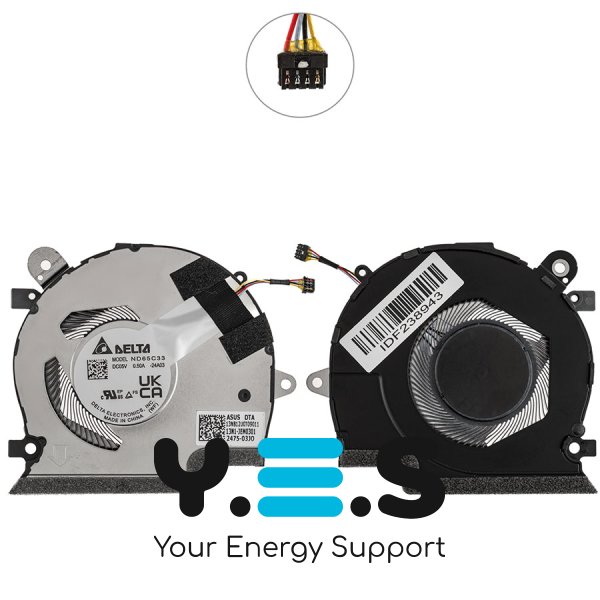 Вентилятор GPU для ноутбука ASUS UX8406CA (Zenbook Duo UX8406) Original