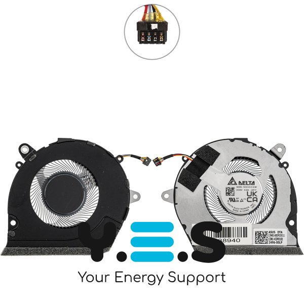 Вентилятор CPU для ноутбука ASUS Zenbook Duo UX8406CA (UX8406) Original