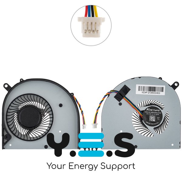 Вентилятор GPU для ноутбука MSI PS63, A10RB (сумісний: PS63, A10RB)