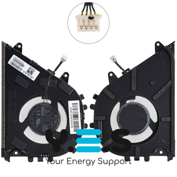 Вентилятор CPU 20W для ноутбука HP OmniBook 7 Aero 13-bg1000 Original