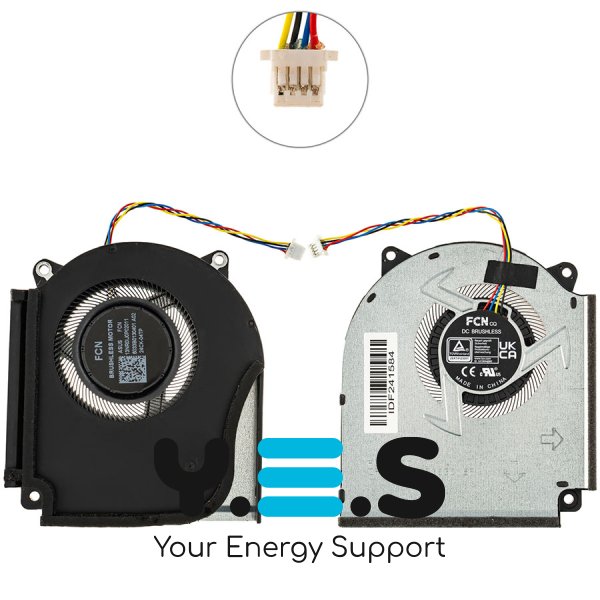 Вентилятор GPU 12V для ноутбука Asus ROG Strix G18 G834JYR/G834JZR Original