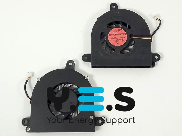 Вентилятор (кулер) для Acer Aspire 5538/5534/5538G, eMachines E628 (DFS451305M10T, AB6005HX-EC3)