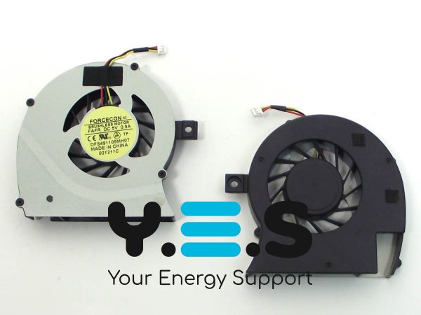 Вентилятор (кулер) для ноутбука Toshiba Satellite L700, L740, L745