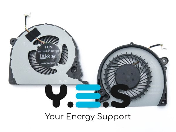 Вентилятор CPU правий для Dell Inspiron 15 7577/7588/15-7000, DFS2000054H0T-FJQS