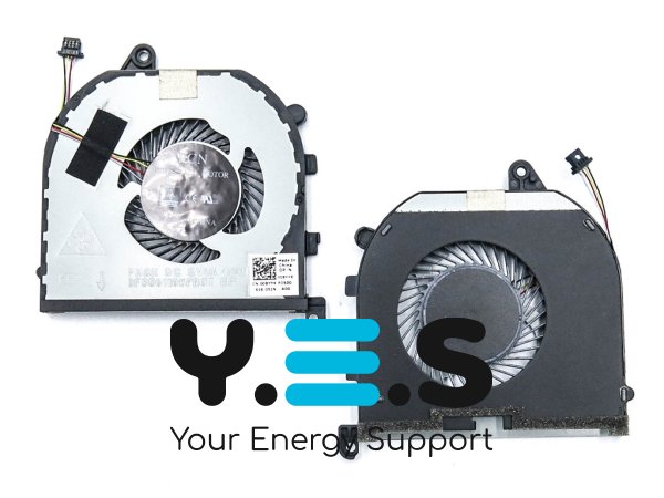 Кулер CPU Dell XPS 15 9570 / Precision 5530 / M5530, 008YY9, DFS501105PR0T