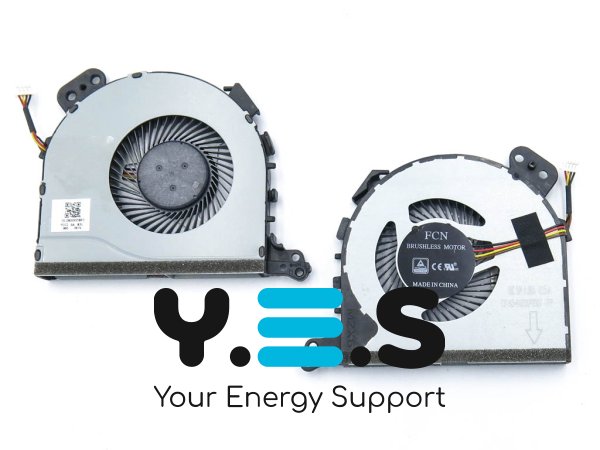 Кулер-вентилятор 4PIN DFS541105FC0T для Lenovo IdeaPad 320-15ABR/AST/IAP/IKB, 330-15IKB/AST, 520-15IKB