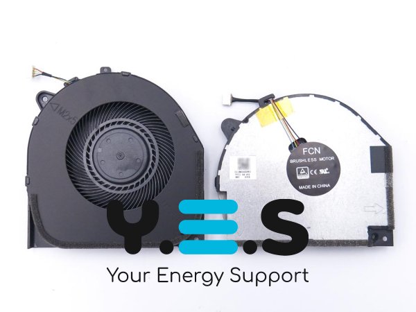 Кулер-вентилятори (лівий+правий) для Lenovo Legion Y530/Y7000, DFS200405CA0T/FKPW, DFS200105BR0T/FKPX