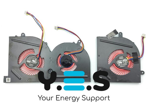 Вентилятор-кулер CPU+GPU для MSI GS63/GS63VR/GS73/GS73VR/GS62/GS62VR (MS-16K2 MS-17B)