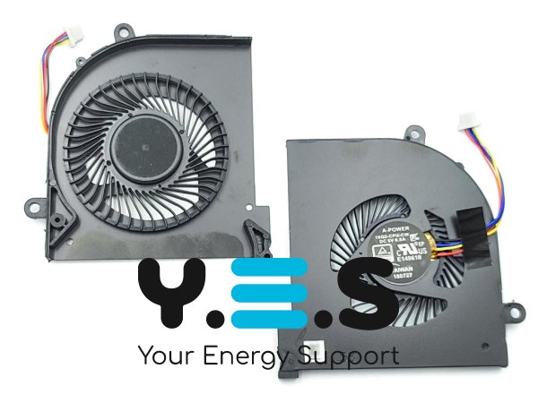 Кулер CPU для MSI GS65 8SF/8RF/8SG, GS65VR MS-16Q2 (вентилятор)