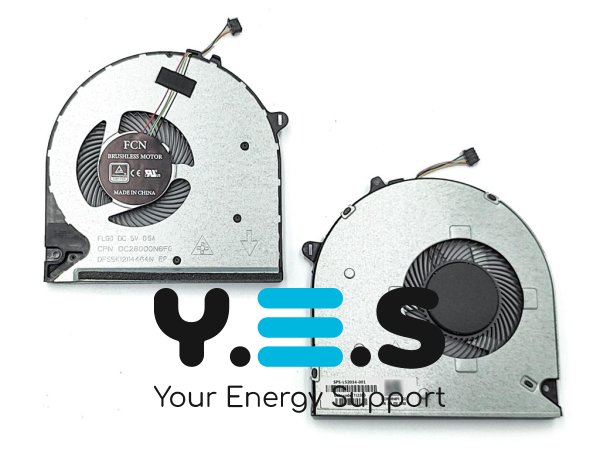 Кулер для HP 15-DU/DW/15s-DU/15t-DW/15S-DY, 250/255 G8, 250 G9 (L52034-001) Original