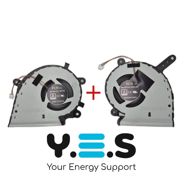 Пара вентиляторів (CPU+GPU) 5V для ASUS ROG Strix G531GT, G731GT Original