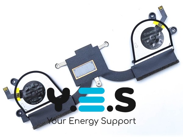 Кулер-вентилятор з радіатором Lenovo Yoga 720-13IKB (5H40N67860), сумісний: Yoga 720-13IKB