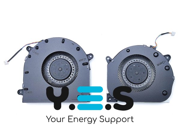 Пара вентиляторів (кулерів) Lenovo Legion Y540-17IRH/Y540-17-IRH GTX1660Ti 5F10S13888 FAN