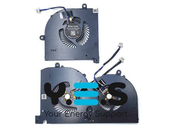 Вентилятори (кулери) CPU+GPU для MSI GS75/GP75/WS75 MS-17G1/17G2 BS5005HS-U3I/U3J (пара)