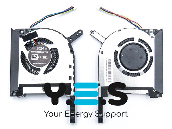 Вентилятор GPU (VGA) для ASUS FA506/FX505/FX506: FA506IV, FA706II, FX505G/GE/GM/GD, FX705/G/GM