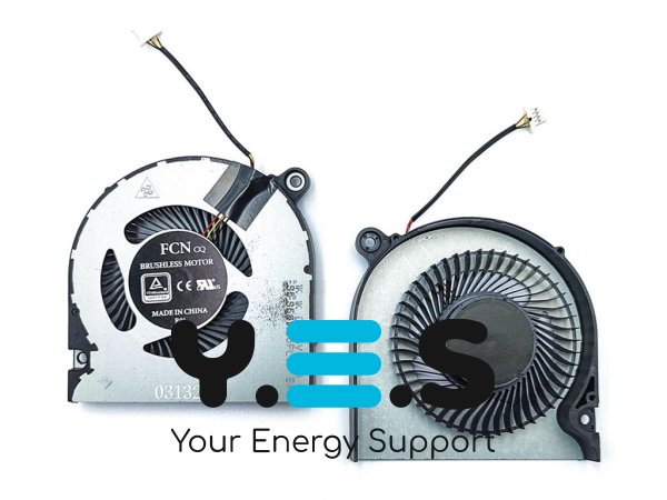 Кулер CPU для Acer Nitro 5 AN515-43/54, AN517-51; Nitro 7 AN715-51 вентилятор