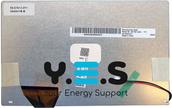 Матриця 7,1″ LED AUO A070VW04 V.0, 800×480, 60 pin знизу зліва, глянцева, без кріплень